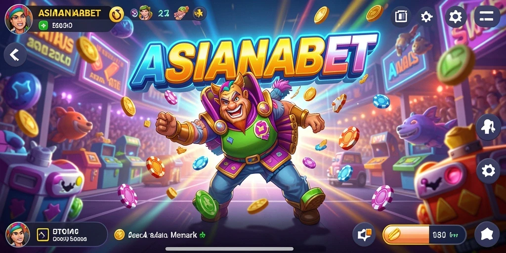 Tampilan gameplay seru di ASIANABET yang menantang.