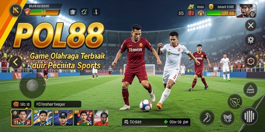 Tampilan gameplay POL88 yang mendebarkan dan penuh aksi olahraga.