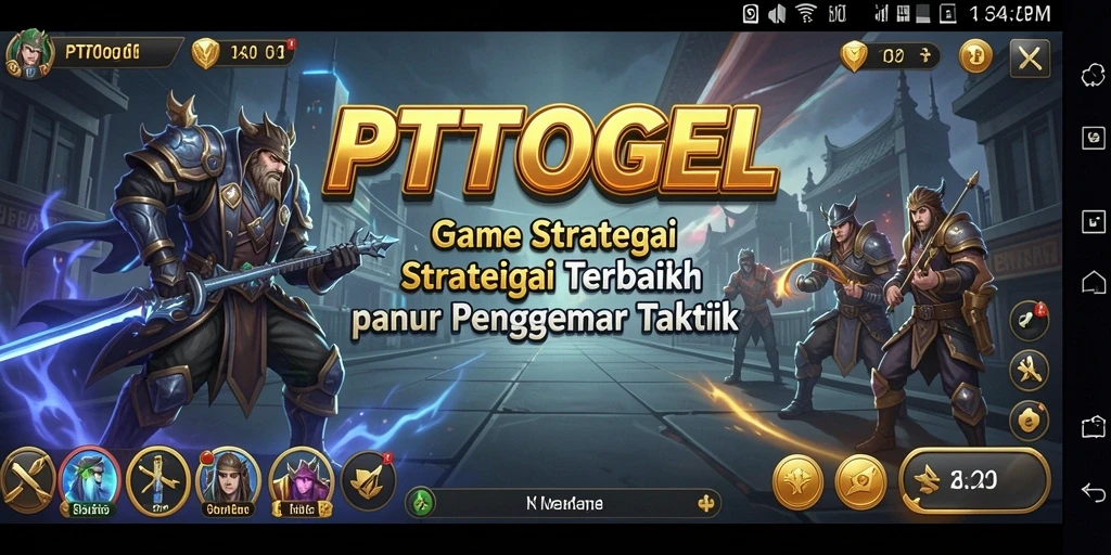 Tampilan gameplay PTTOGEL yang menegangkan dan penuh strategi.