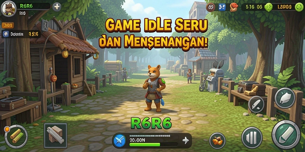 Tangkapan layar gameplay <strong>R6R6</strong> yang menampilkan aksi Idle menarik.