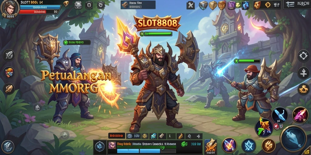 Gameplay SLOT8808 yang seru dalam dunia MMORPG.