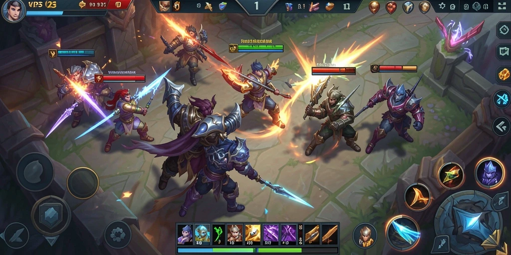 Gameplay seru dan kompetitif di arena MOBA VIP333.